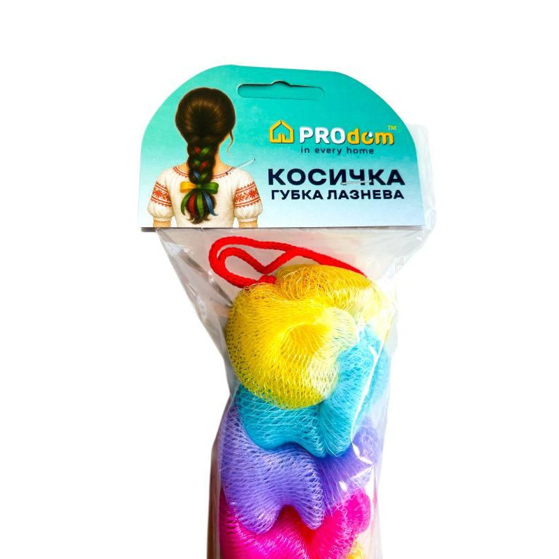 Губка лазнева ProDom Косичка