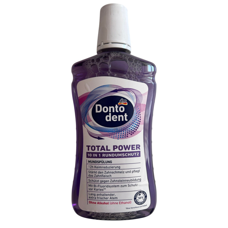Ополіскувач для ротової порожнини Dontodent Total Power 500 мл.