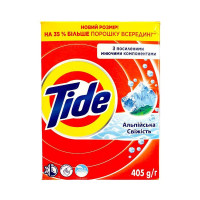 Пральний порошок Tide ручне прання Альпійська свіжість 405 г 2325