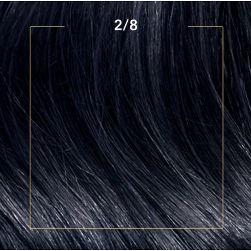 Крем-фарба для волосся Wella Color Perfect 2/8 синьо-чорний 135 мл 8260