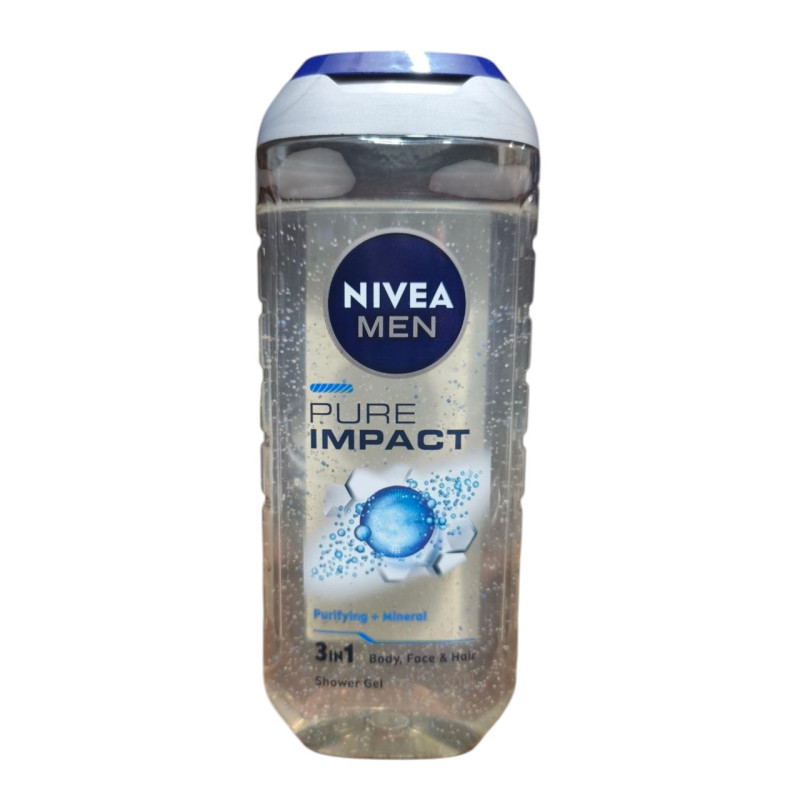 Гель для душу NIVEA Заряд чищення чоловічий 250 мл 5560