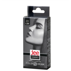 Фарба для брів і вій JEE COSMETICS 1.00 Глибокий чорний 5 мл 7418