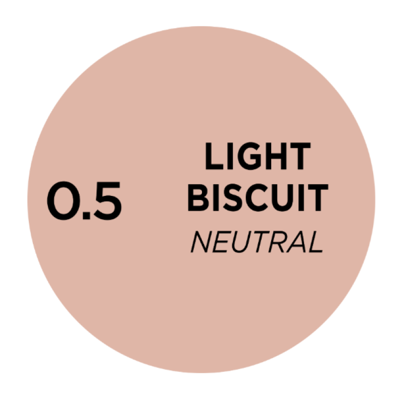 Тональна основа стійка зволожувальна EVELINE BETTER THAN PERFECT 0.5 LIGHT BISCUIT 30 мл