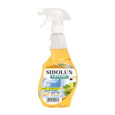 Средство для мытья стекла, стеклянных поверхностей Sidolux CRYSTAL Фруктовый уксус 500 мл.