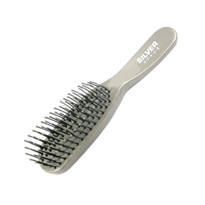 Гребінець для волосся Silver Style сірий 16,5 см PM-9112 1270