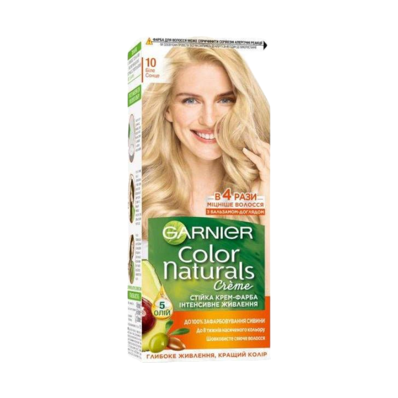 Фарба для волосся GARNIER Color Naturals 10 Біле сонце Уцінка