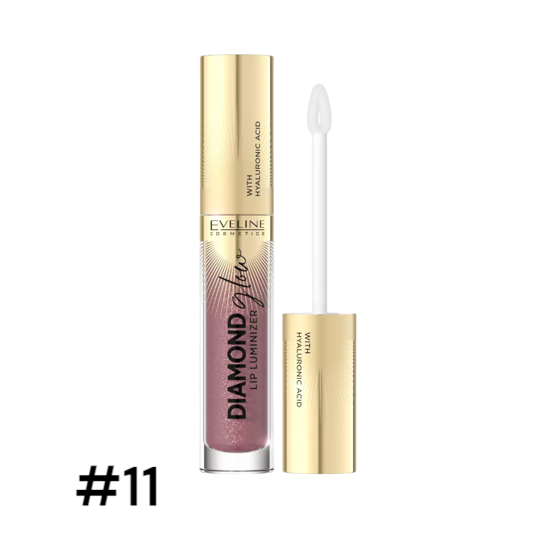 Блиск для губ Eveline Cosmetics Diamond Glow Lip Luminizer з гіалуроновою кислотою 11 9784