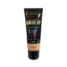 Тональний крем EVELINE PROFESSIONAL Art. MAKE-UP світло-бежевий 3 в 1 30 мл.
