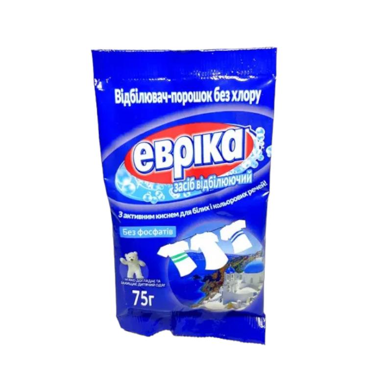 Відбілюючий засіб Евріка 75 г