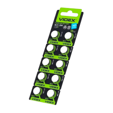 Батарейка Videx АG13 LR44 (продаємо планшет 10 шт.)