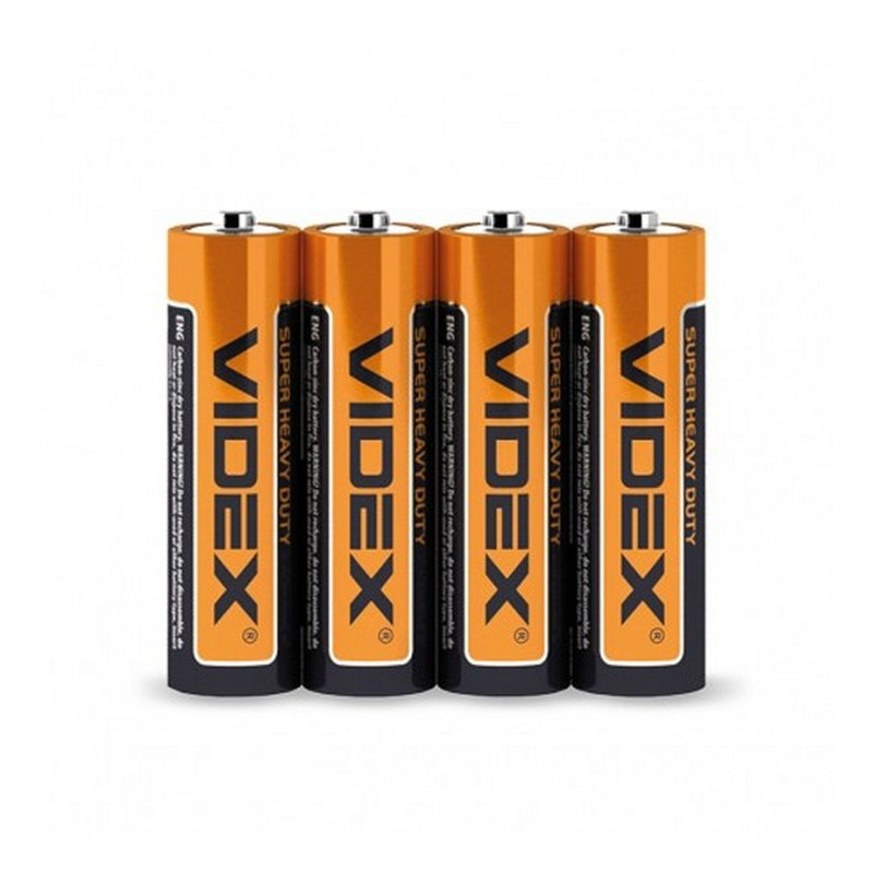 Батарейка Videx R6Р АА (продаємо спайка 4 шт.)
