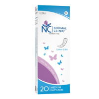 Прокладки щоденні Normal Clinic DUO Cotton & Slim NCF 13 L 20 шт.