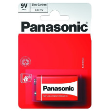 Батарейка 6F22/1 BL Zinc Carbon PANASONIC 1 шт. 2892