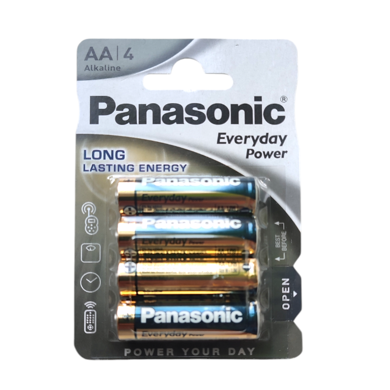 Батарейки LR06 Everyday Power PANASONIC 4 шт. 7964
