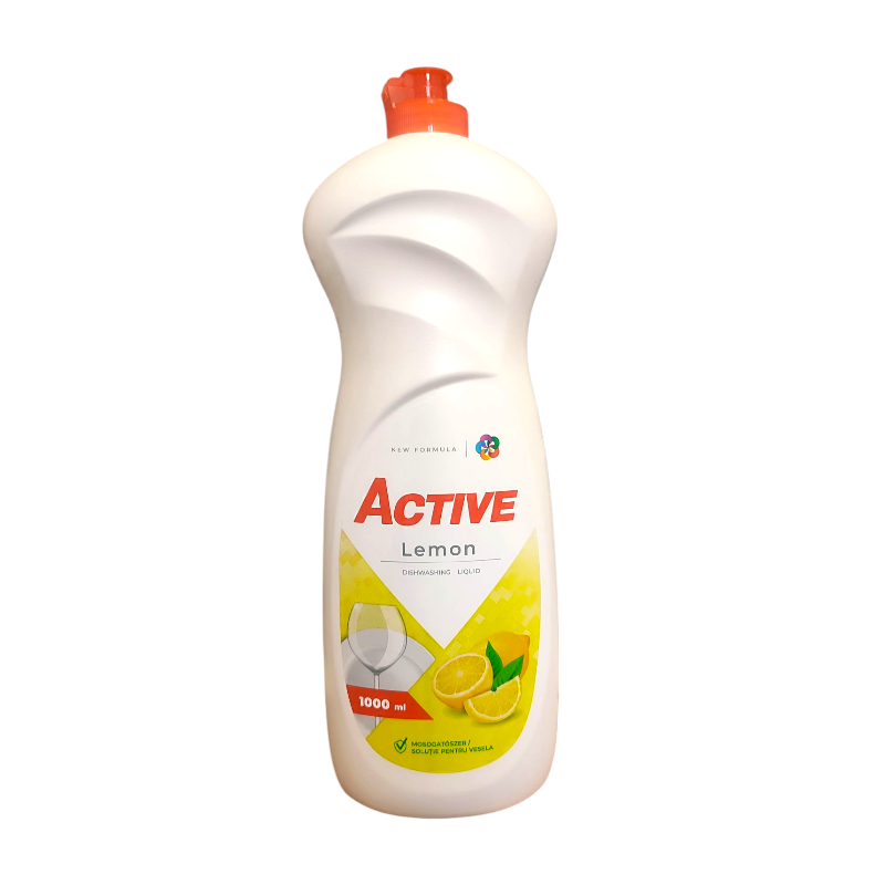 Засіб для миття посуду Active Лимон Free 1 л.