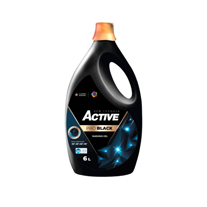 Гель для прання Active PRO Black 6 л. 120 циклів прання