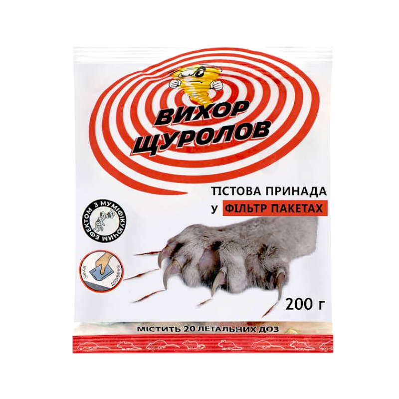Щуролов Вихор тісто 200 г. 3169