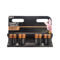 Батарейки LR6 Duracell Simply AA 8 шт. 2272