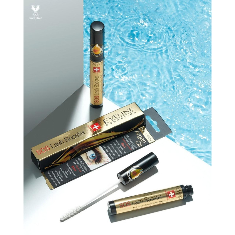 Сироватка для вій EVELINE SOS LASH BOOSTER 5 в 1 10 мл.