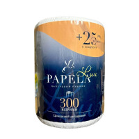 Рушник паперовий Papela LUX 300+25 0297 Акція