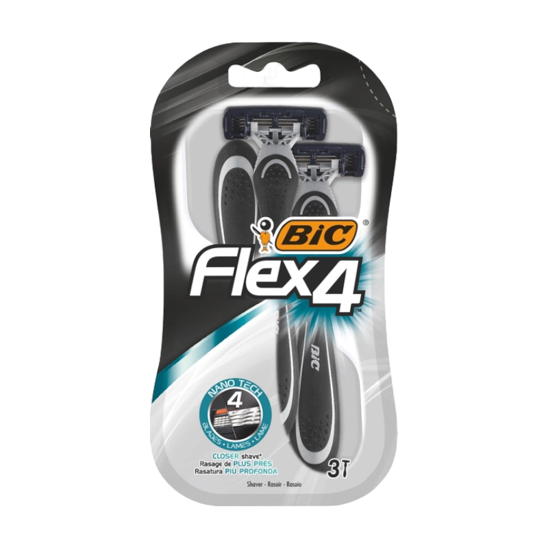 Станки для гоління BIC Flex Comfort 4 3 шт.