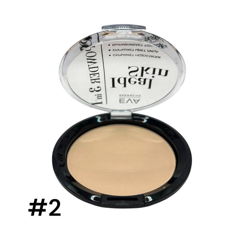 Пудра Eva Cosmetics IDEAL SKIN №02 Powder 3 в 1 0331