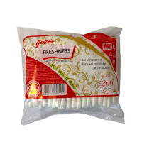 Ватні палички Freshness zip-пакет 200 шт.