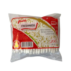 Ватні палички Freshness zip-пакет 200 шт.