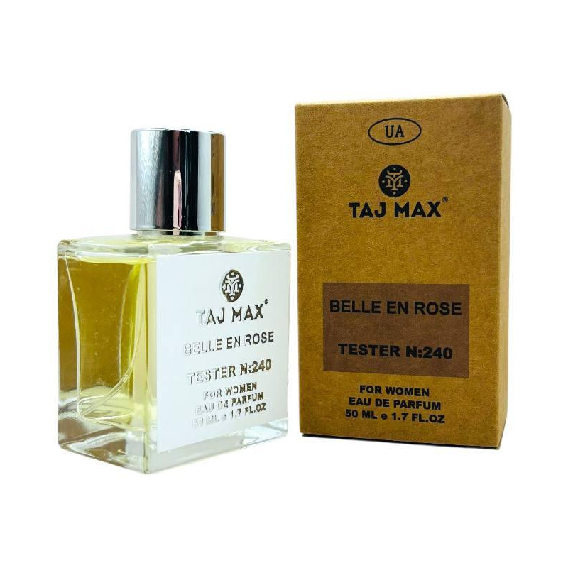 Парфумована вода жіноча TAJ MAX 240 BELLE EN ROSE 50 мл.