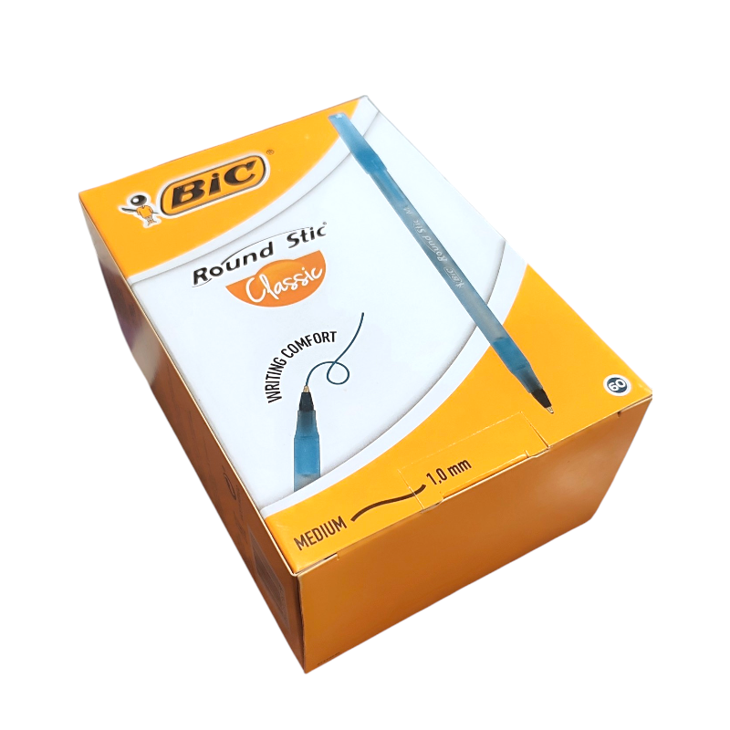 Ручка Bic Round Stic 0,32 мм. синя 6378 ПОШТУЧНО