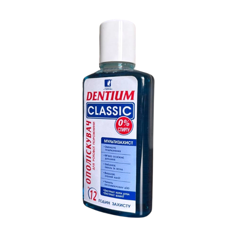 Ополіскувач для ротової порожнини Dentium Classic 250 мл.