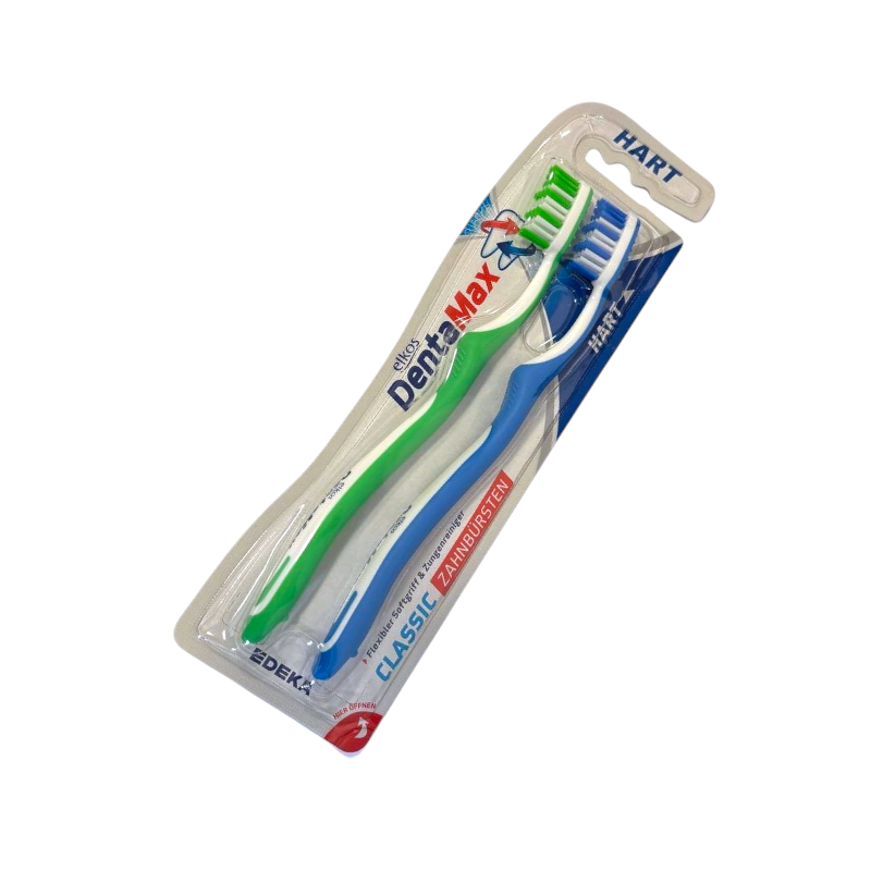 Зубна щітка Elkos DentaMax жорстка 2 шт 9207