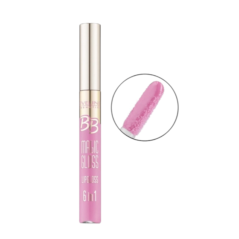 Блиск для губ Eveline Cosmetics BB Magic Gloss 6 в 1 No 598 9 мл. 9008