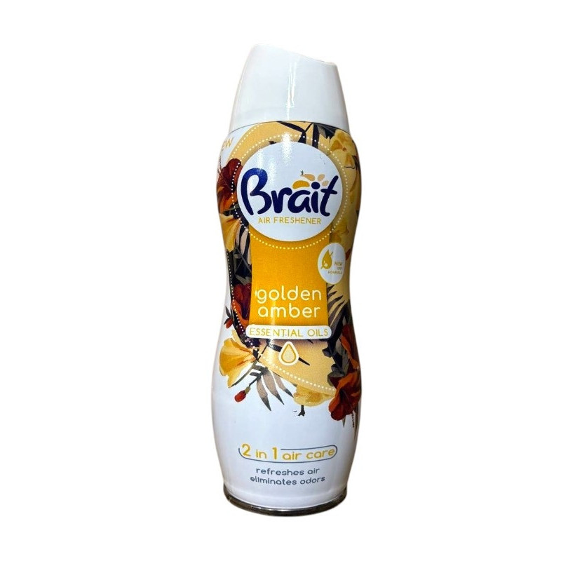 Освіжувач повітря BRAIT Golden amber 300 мл 2597