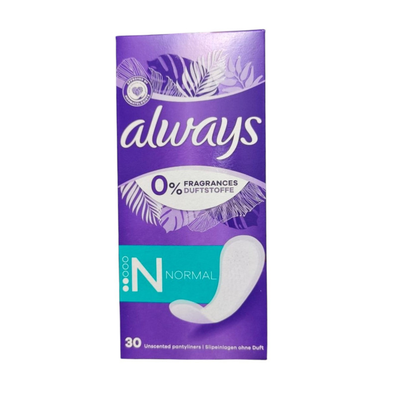 Гігієнічні прокладки ALWAYS ULTRA Dailies Fresh& Protect Normal 30 шт. 1232