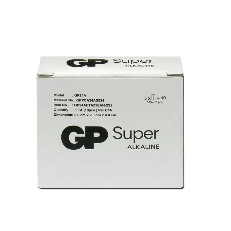 Батарейка GP LR3/AAA Super Alkaline/P10 10 шт 8019