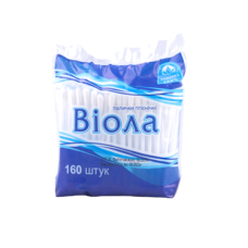 Палочки гигиенические Виола полиэтиленовый пакет 160 шт.