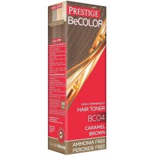 Тонуючий бальзам PRESTIGE Be Color 04 Карамельно-коричневий