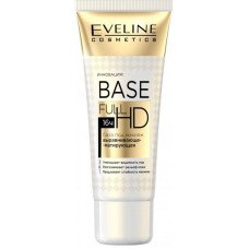 База для обличчя під макіяж Eveline Base Full HD вирівнююча 3 в 1 30 мл.