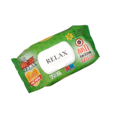Влажные салфетки Handy Fresh Relax Антибактериальный клапан 120 шт. Акция