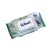 Салфетки влажные WEWI Aloe Vera 120 шт.