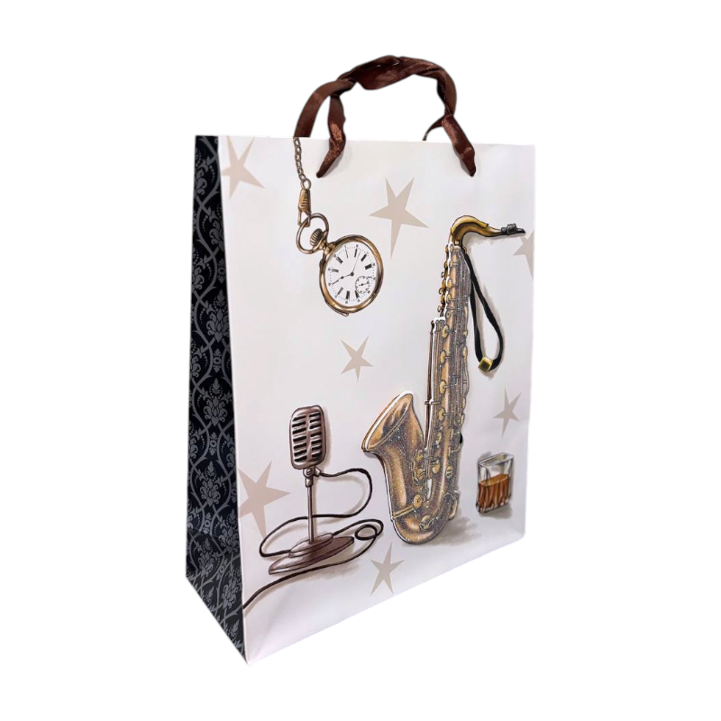 Пакет подарочный бумажный 26 х 32 х 10 см 3250