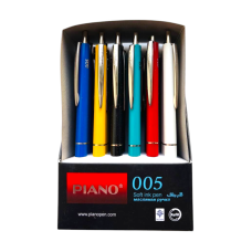 Ручка кулькова ТМ Piano синя 24 шт 2338