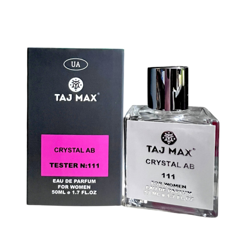 Парфумована вода жіноча TAJ MAX 111 CRYSTAL AB 50 мл.