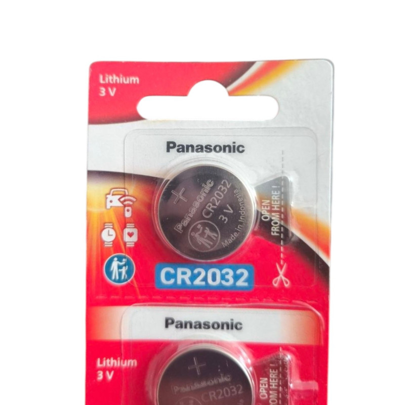 Батарейка CR-2032 Lithium 3V PANASONIC 5 шт 3108