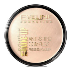 Пудра для обличчя матуюча із шовком EVELINE ANTI-SHINE COMPLEX NATURAL 32 4482
