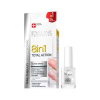 Засіб для нігтів EVELINE NAIL THERAPY Professional SILVER SHINE зміцнюючий 12 мл 5704/1873