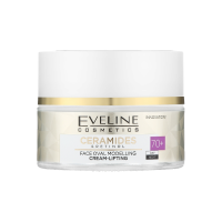 Крем для обличчя EVELINE CERAMIDES & RETINOL 70+ для моделювання овалу обличчя, ліфтінг 50 мл 9999