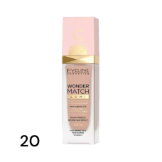 Тональна основа EVELINE WONDER MATCH LUMI No20 nude 30 мл. 3485