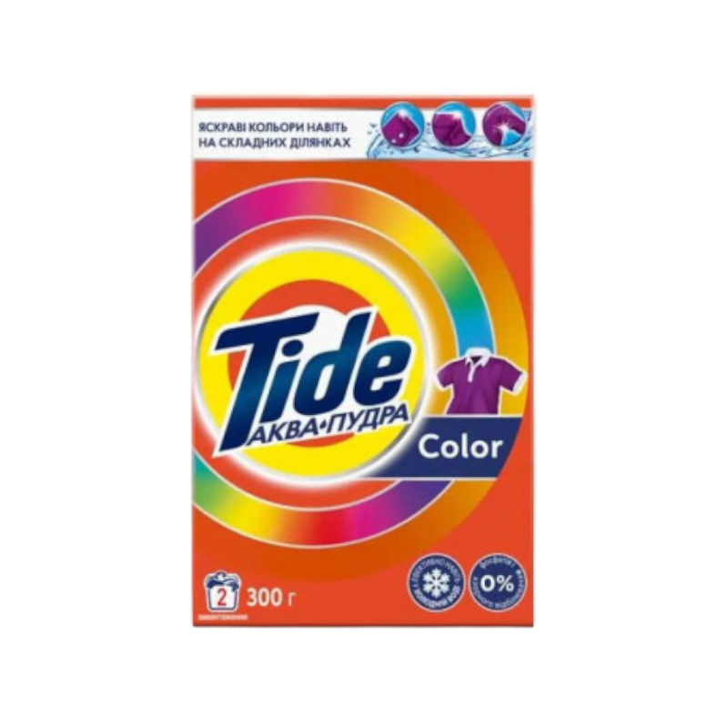 Пральний порошок Tide Аква-Пудра Color 300 г 5332